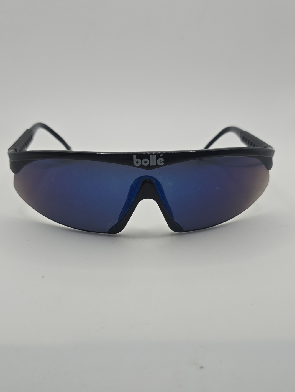 Bollé Microedge Blue Mirrored Sport Sunglasses